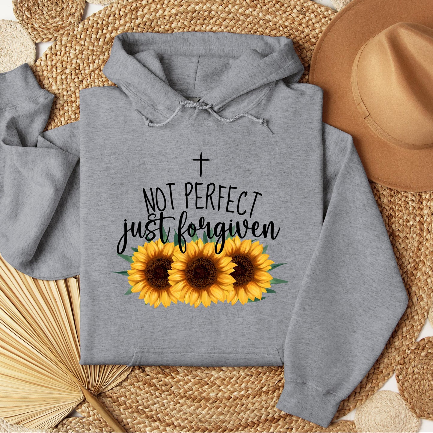 Not Perfect Just Forgiven Sunflower 03