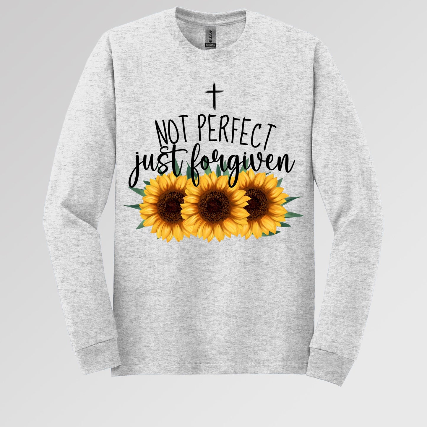 Not Perfect Just Forgiven Sunflower 03