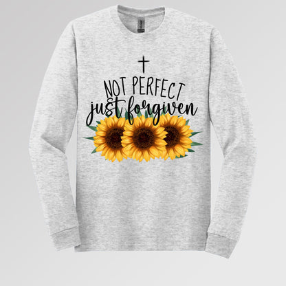 Not Perfect Just Forgiven Sunflower 03