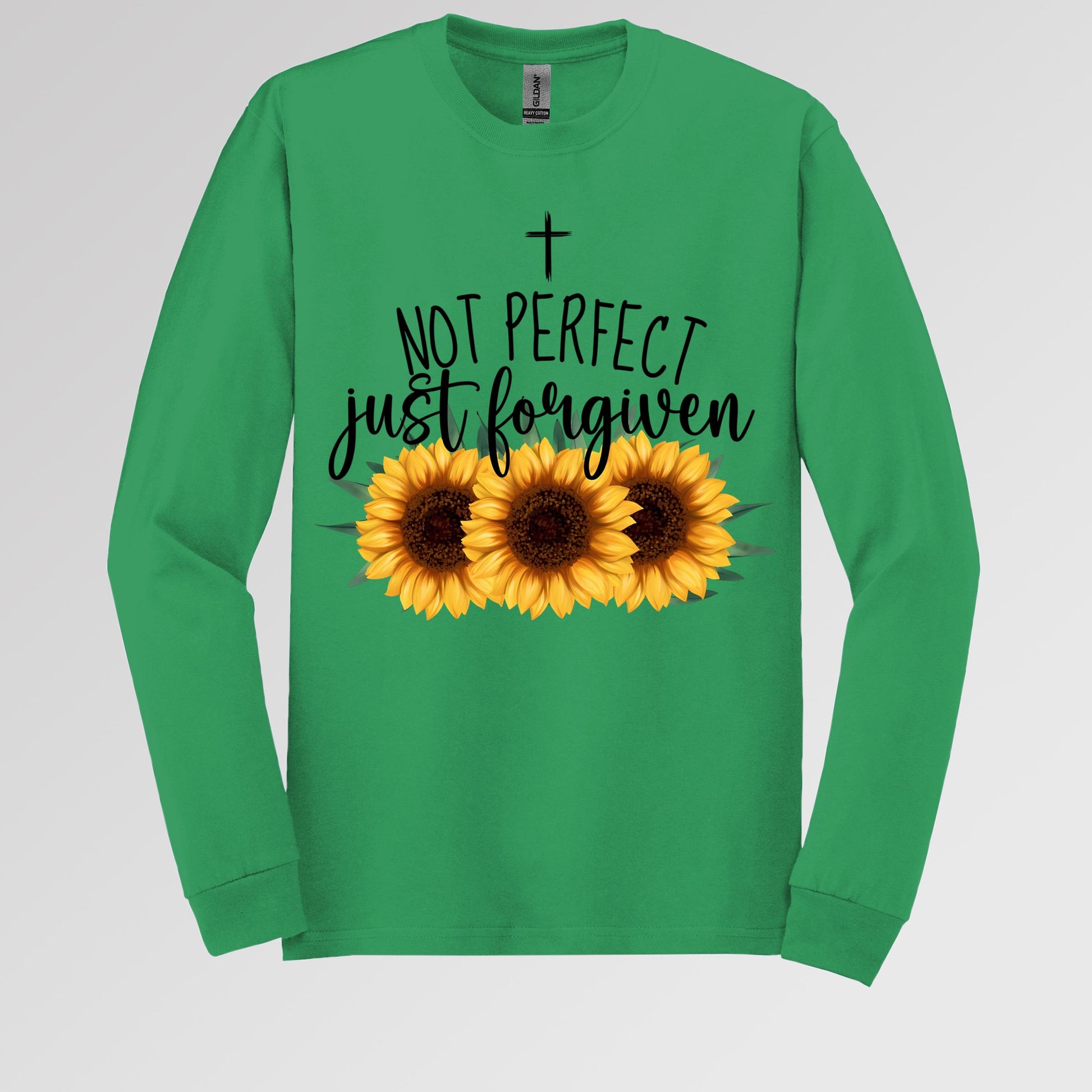 Not Perfect Just Forgiven Sunflower 03