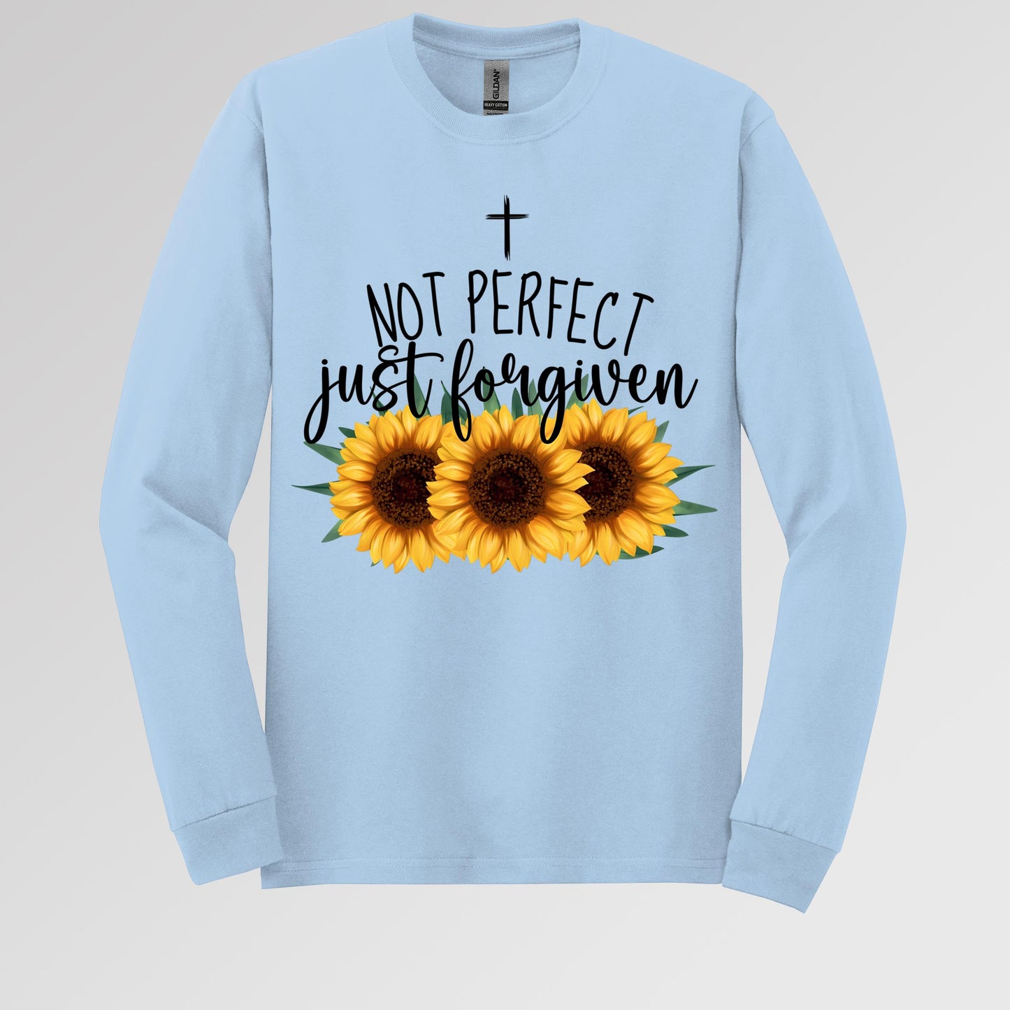 Not Perfect Just Forgiven Sunflower 03