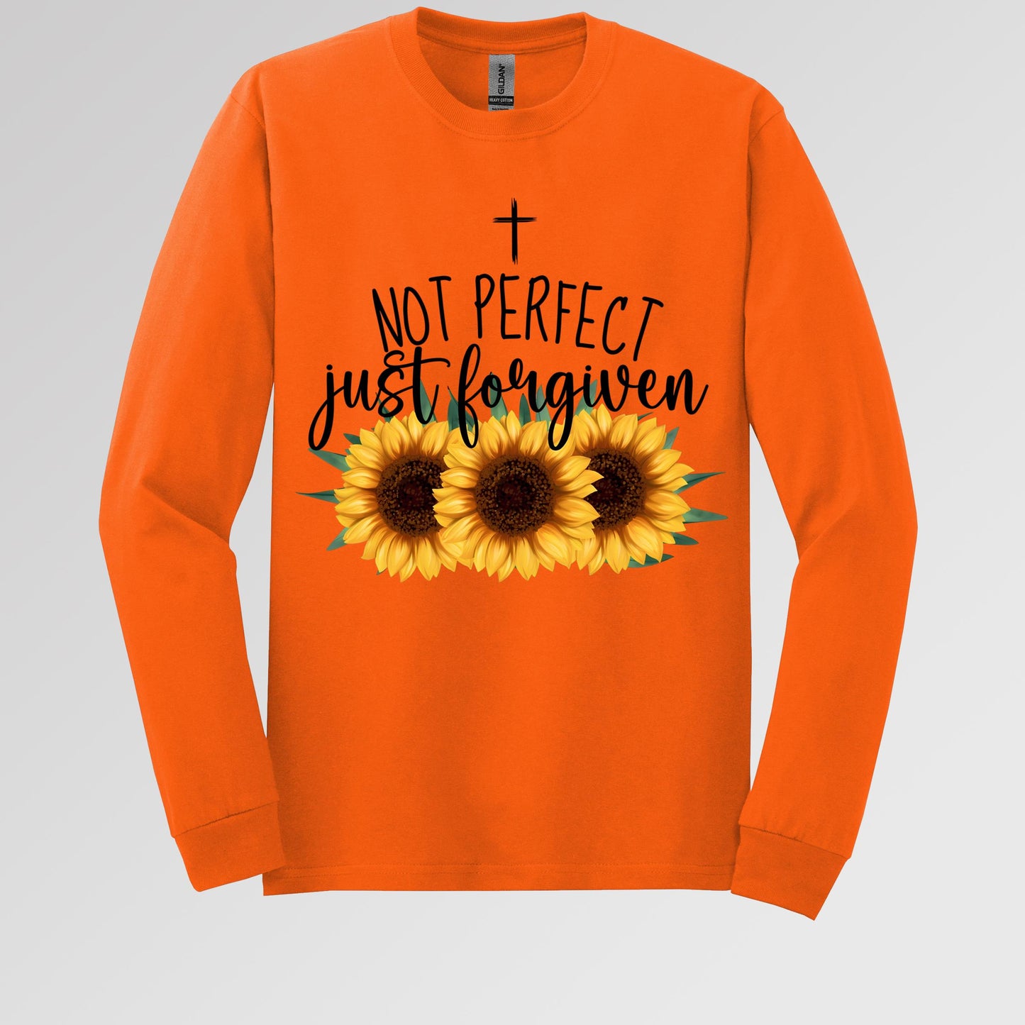 Not Perfect Just Forgiven Sunflower 03