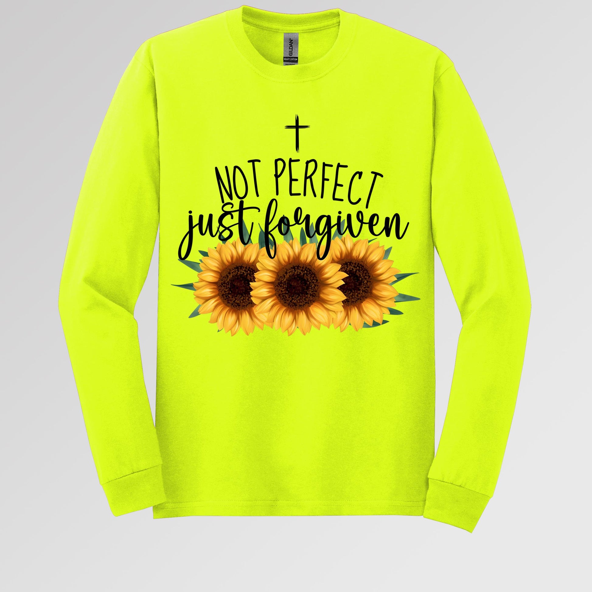 Not Perfect Just Forgiven Sunflower 03
