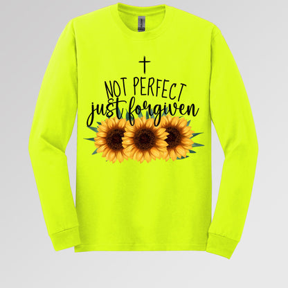 Not Perfect Just Forgiven Sunflower 03