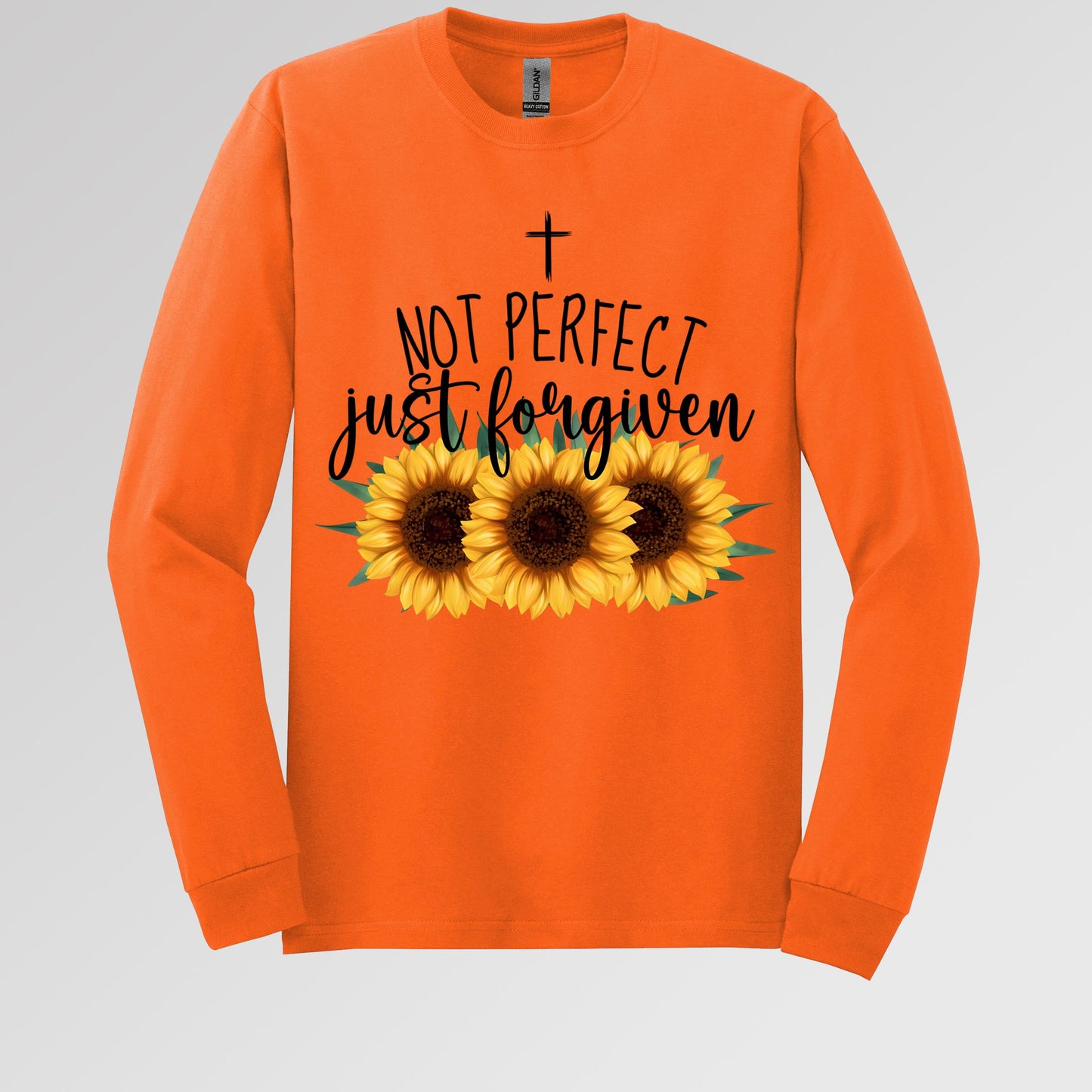 Not Perfect Just Forgiven Sunflower 03