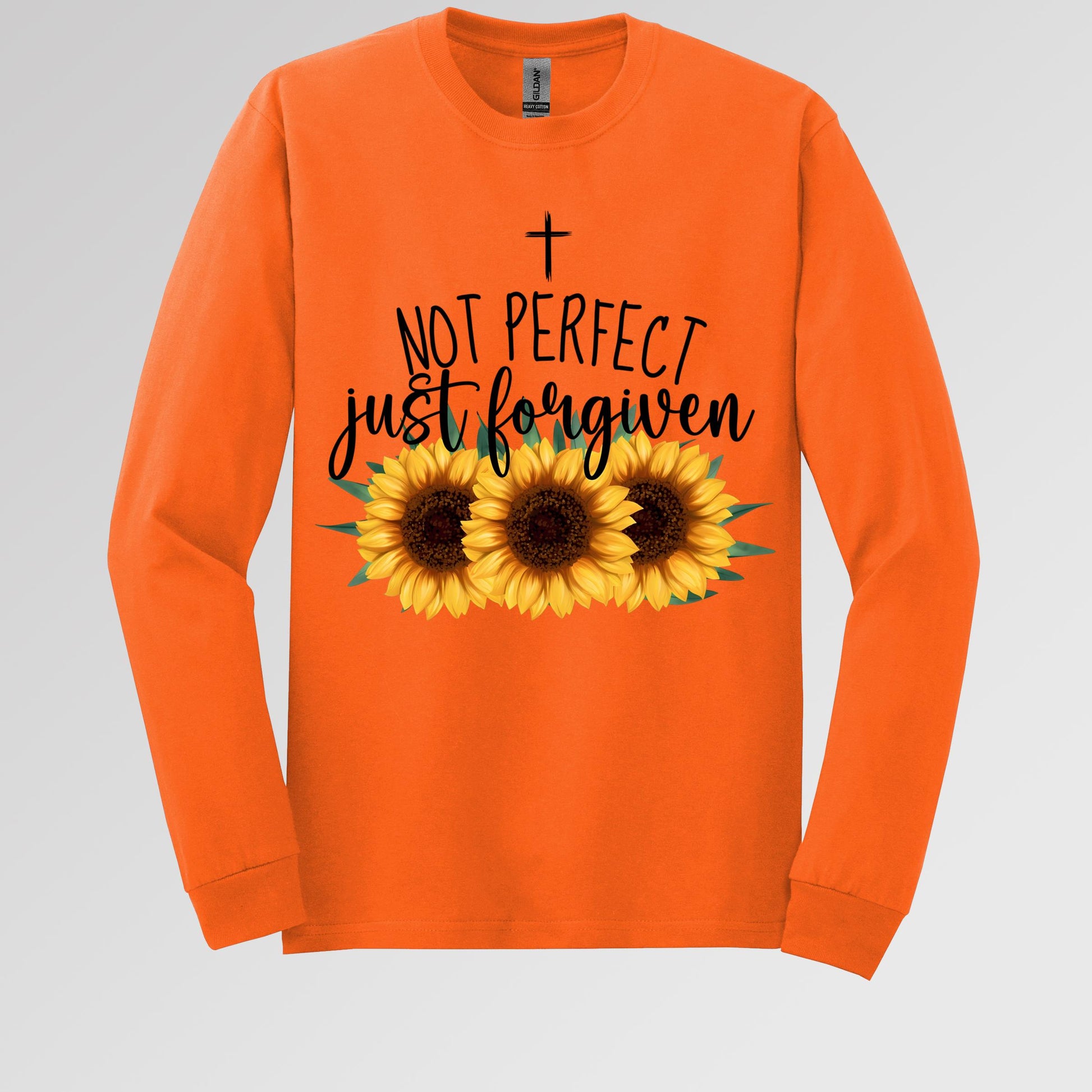 Not Perfect Just Forgiven Sunflower 03