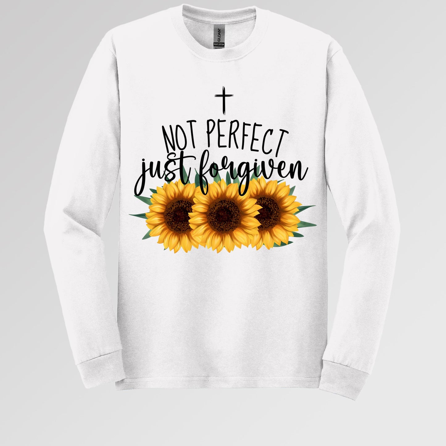 Not Perfect Just Forgiven Sunflower 03