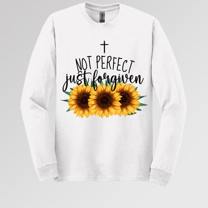 Not Perfect Just Forgiven Sunflower 03