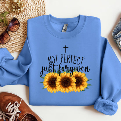 Not Perfect Just Forgiven Sunflower 03