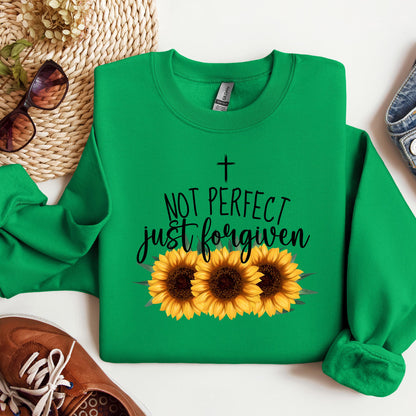 Not Perfect Just Forgiven Sunflower 03