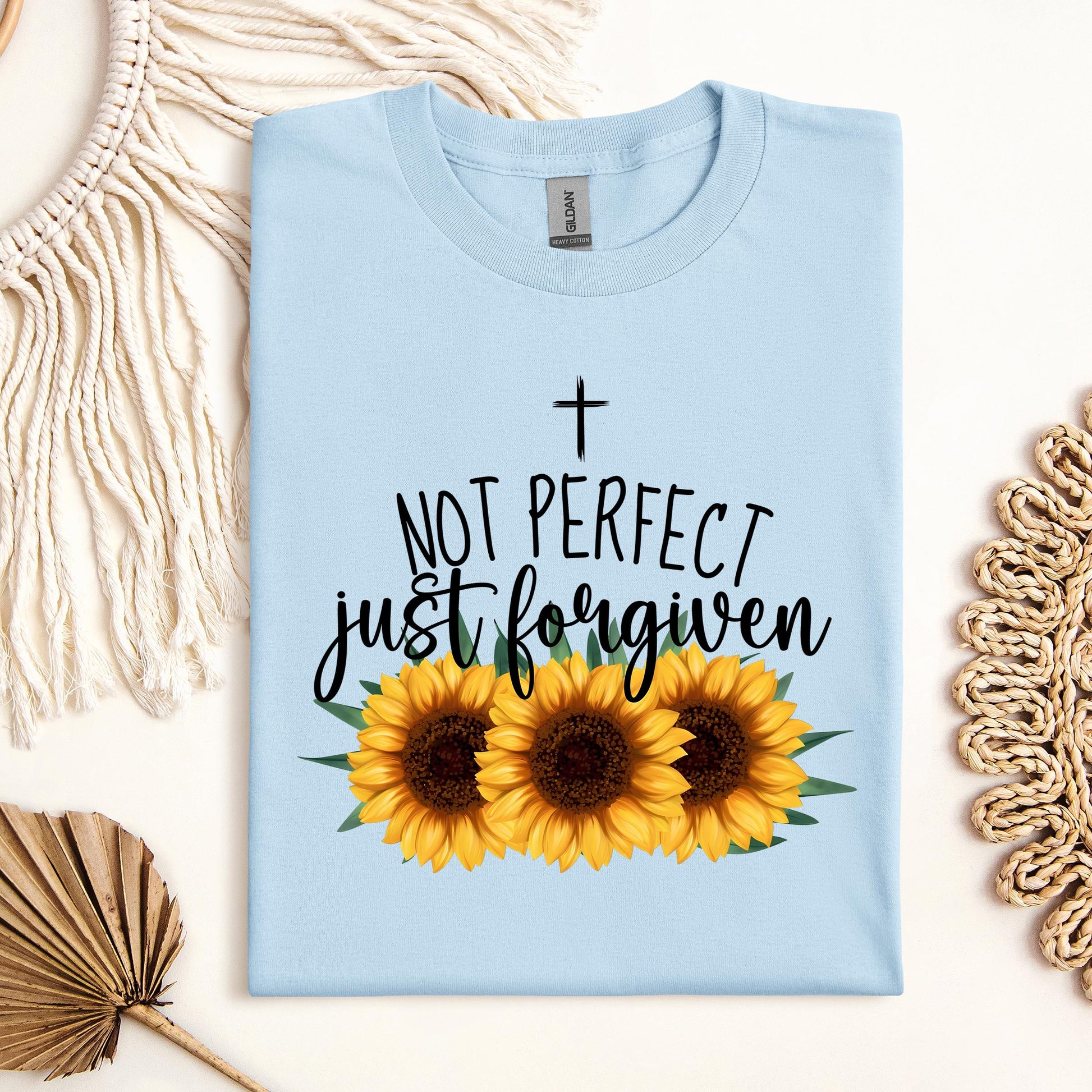 Not Perfect Just Forgiven Sunflower 03
