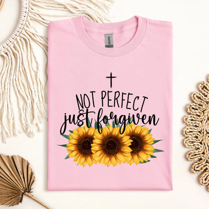 Not Perfect Just Forgiven Sunflower 03