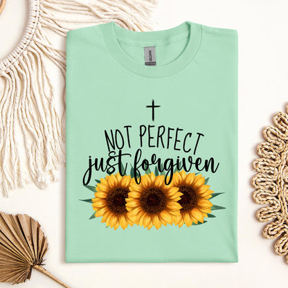 Not Perfect Just Forgiven Sunflower 03