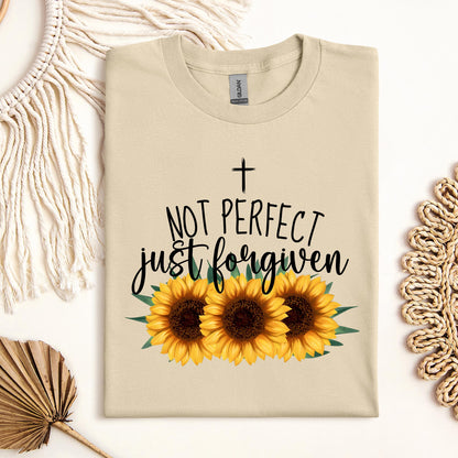 Not Perfect Just Forgiven Sunflower 03