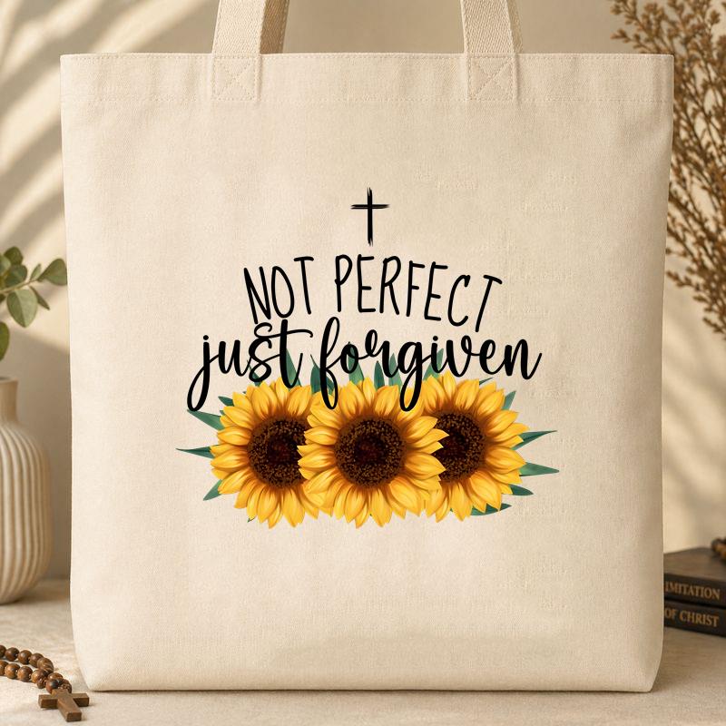 Not Perfect Just Forgiven Sunflower 03