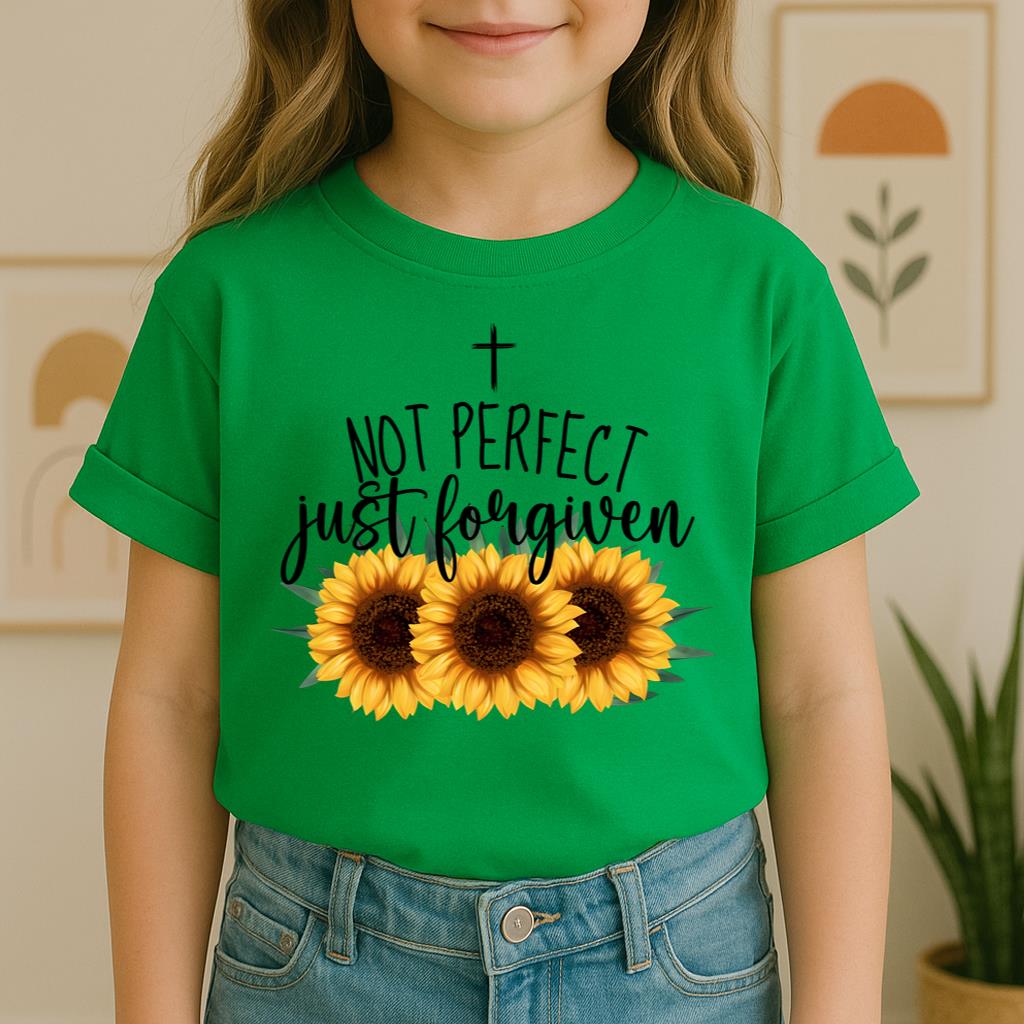 Not Perfect Just Forgiven Sunflower 03