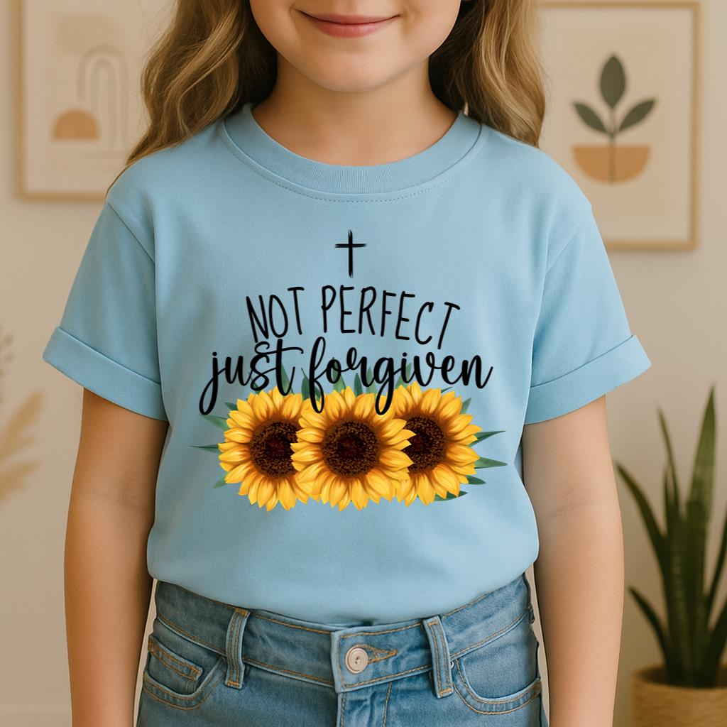 Not Perfect Just Forgiven Sunflower 03
