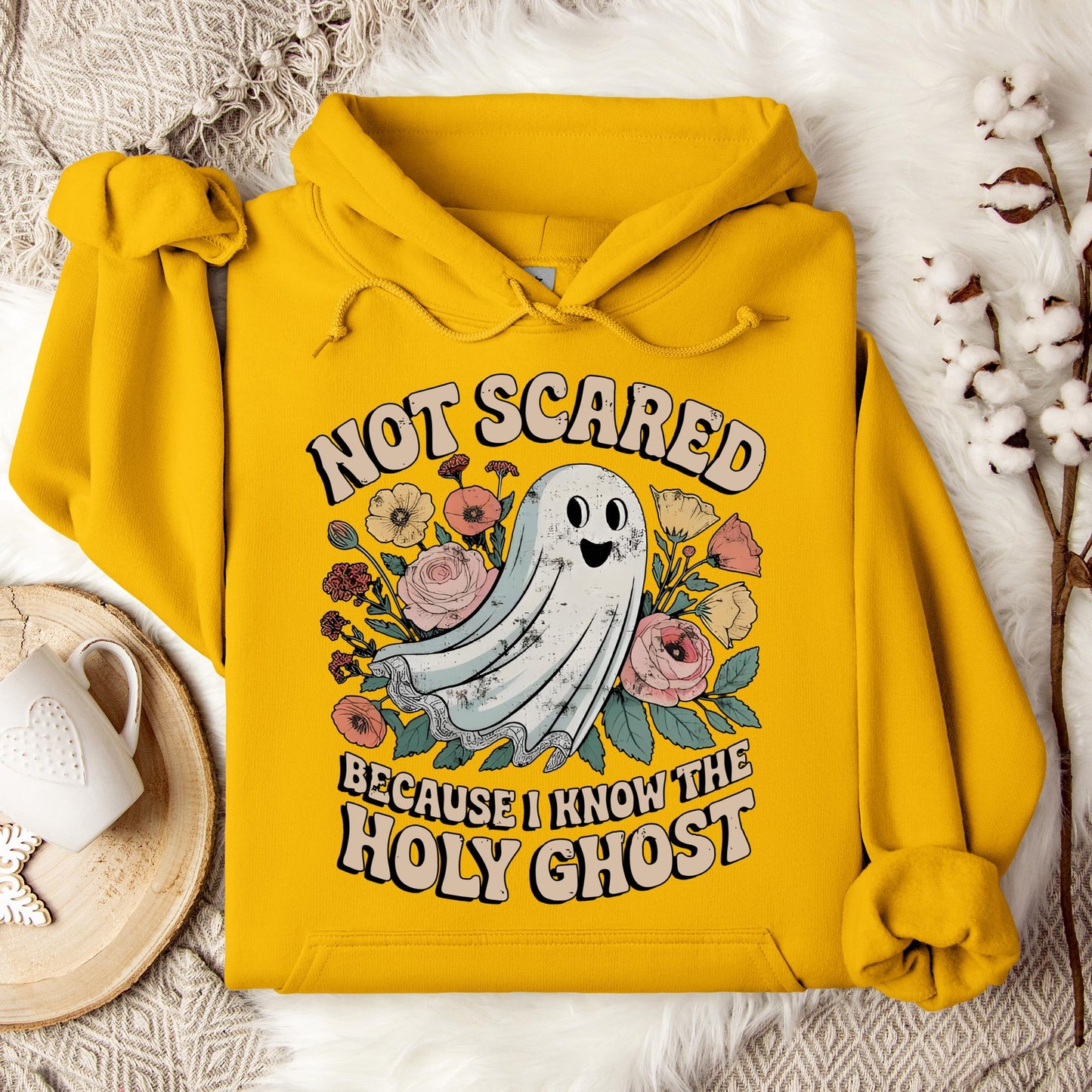 Not Scared Because I Know The Holy Ghost Hoodie