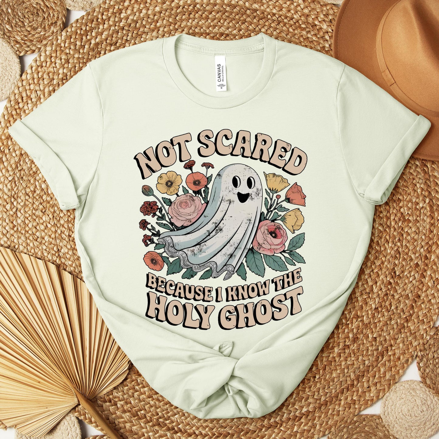 Not Scared Because I Know The Holy Ghost Premium T-shirt