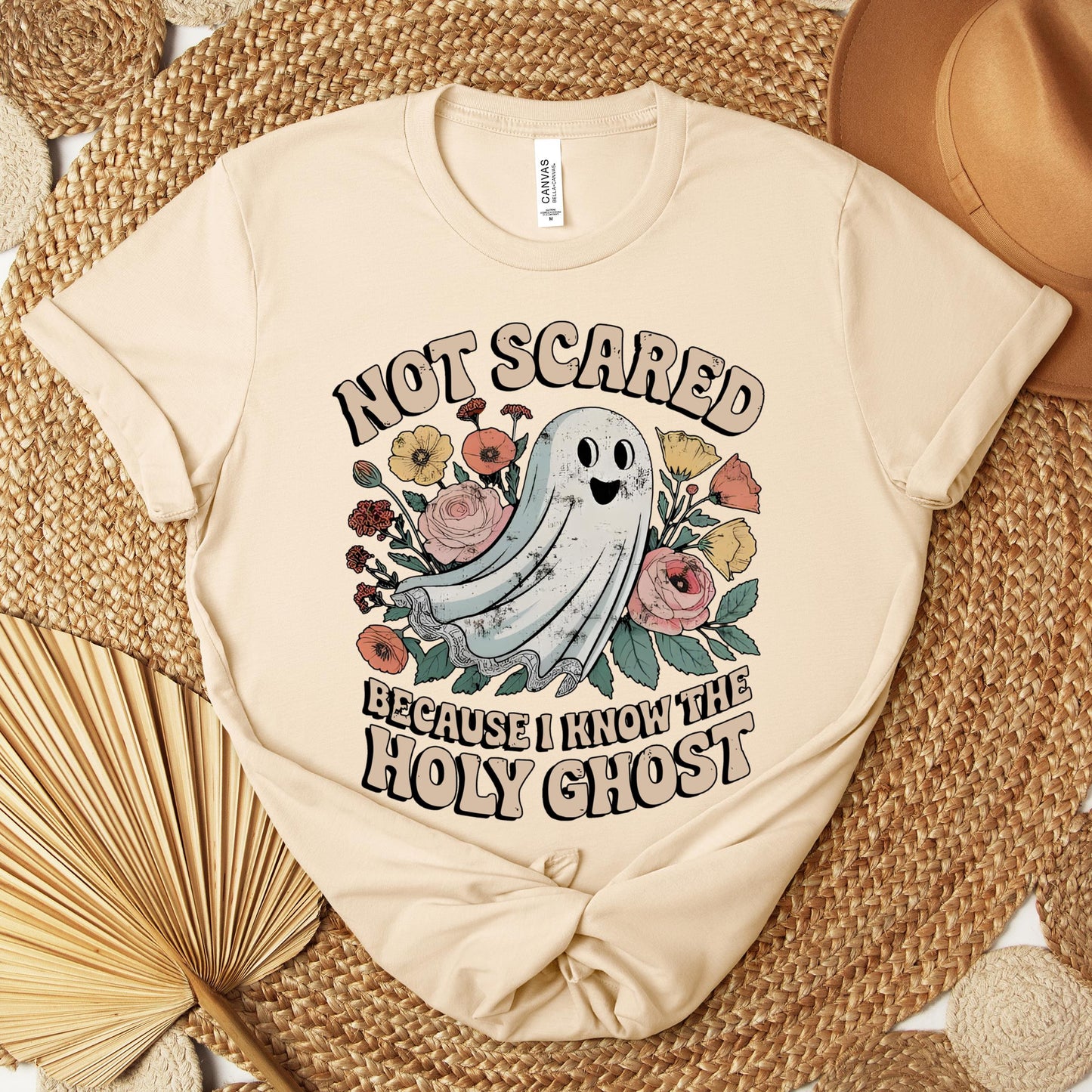 Not Scared Because I Know The Holy Ghost Premium T-shirt