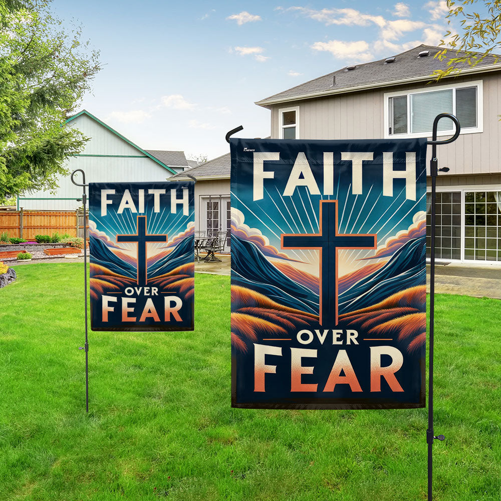 FLAGWIX  Faith Over Fear Flag