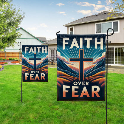 FLAGWIX  Faith Over Fear Flag