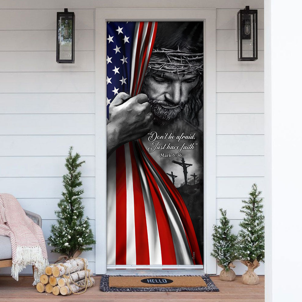 Jesus - Don’t Be Afraid Just Have Faith Door Cover