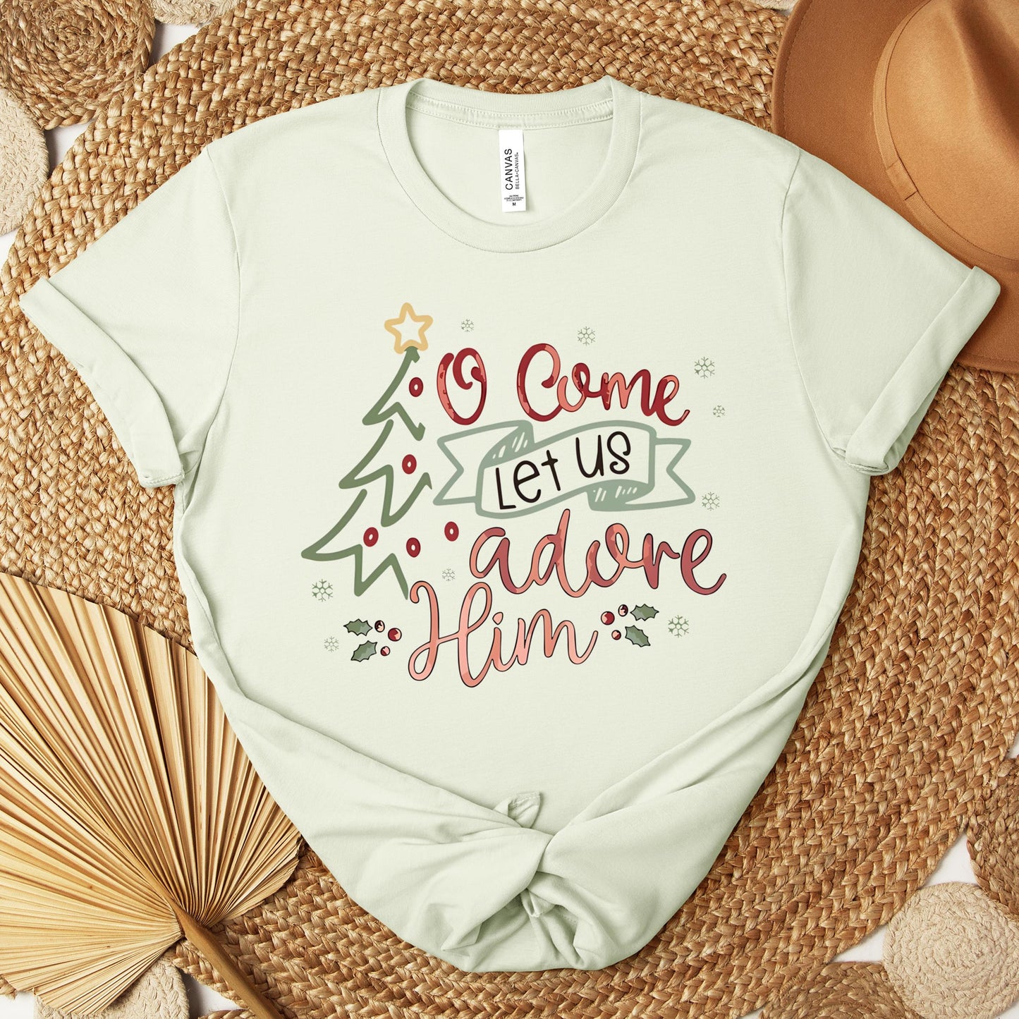 O Come Let Us Adore Him 01 Premium T-shirt