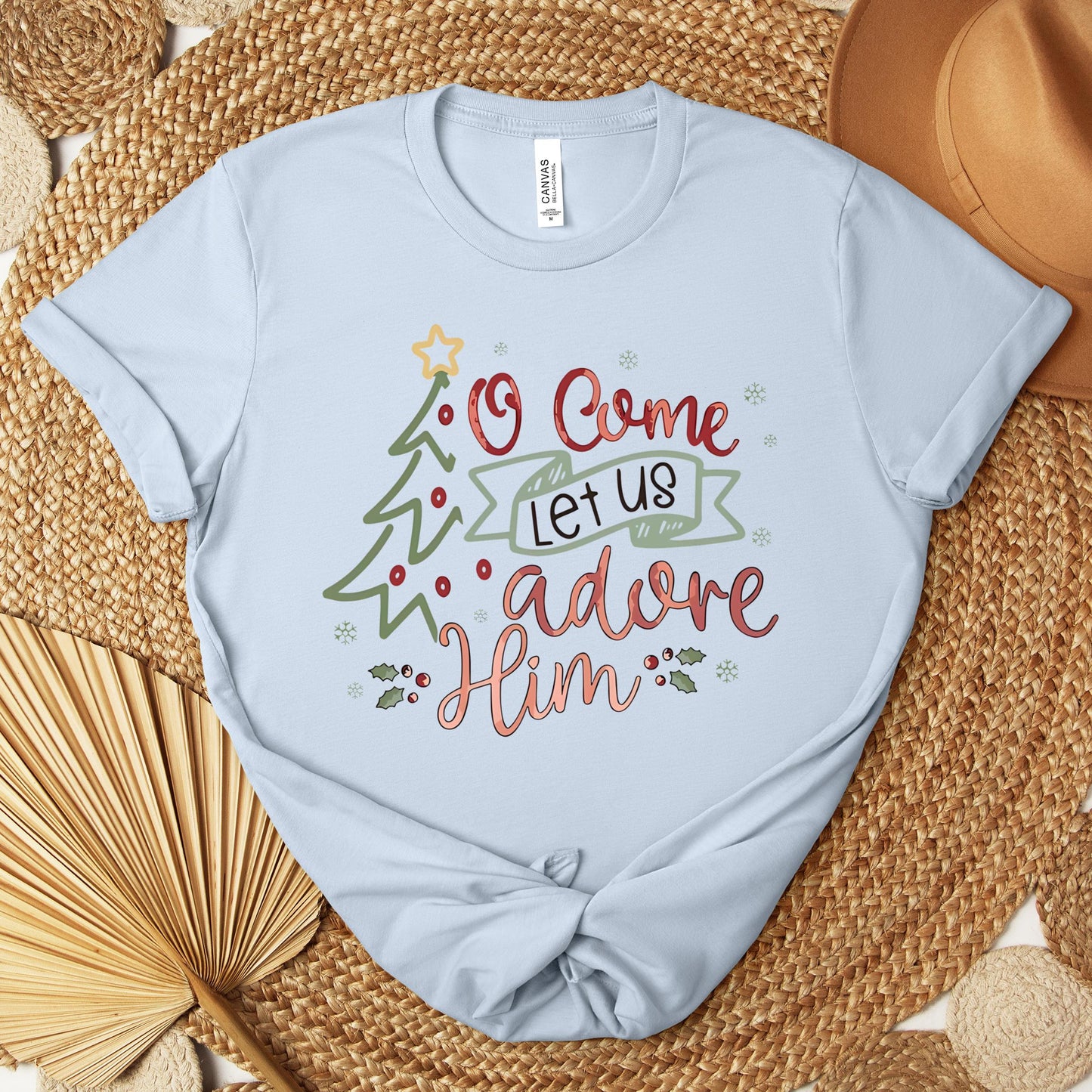 O Come Let Us Adore Him 01 Premium T-shirt