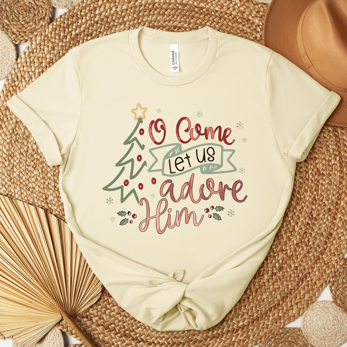 O Come Let Us Adore Him 01 Premium T-shirt