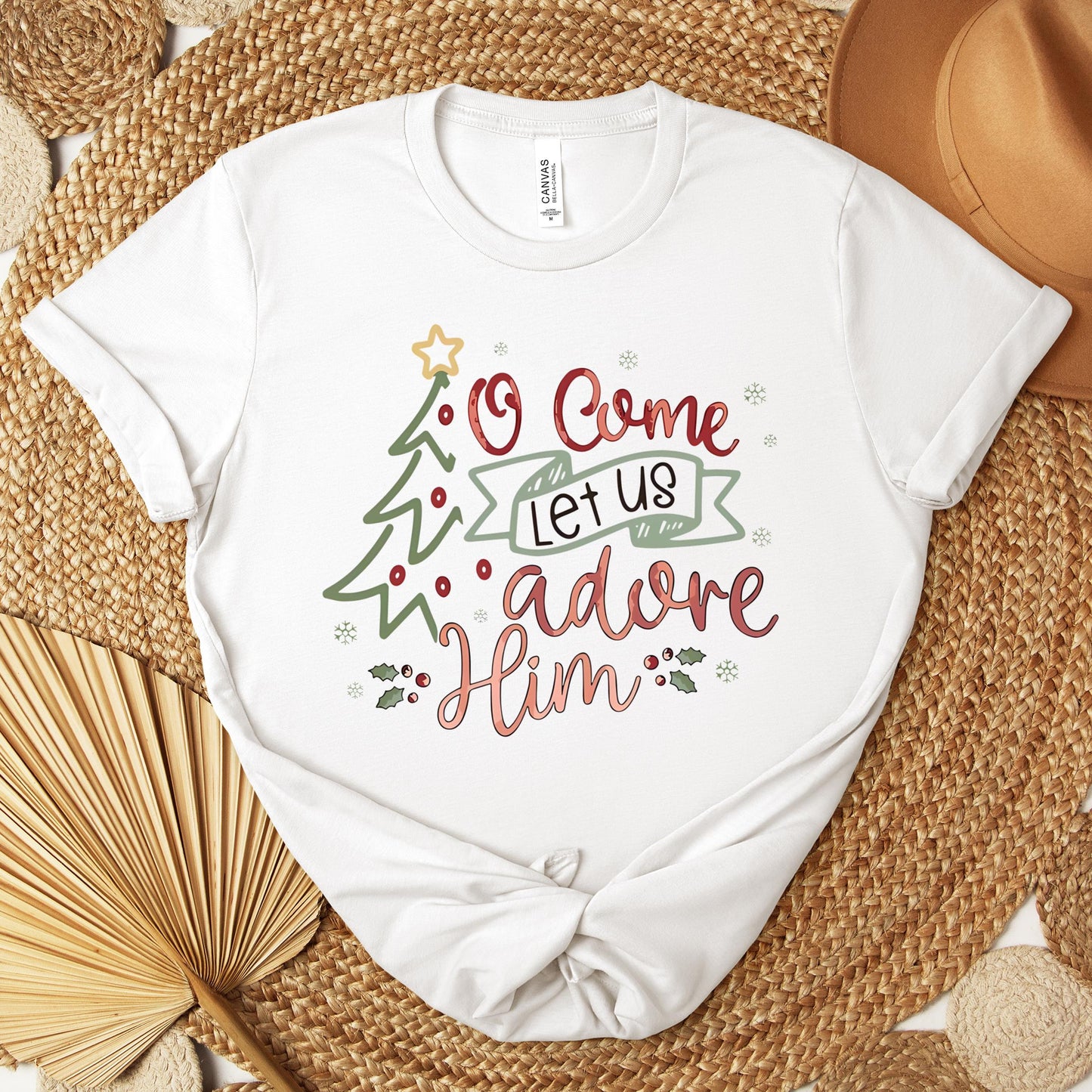 O Come Let Us Adore Him 01 Premium T-shirt