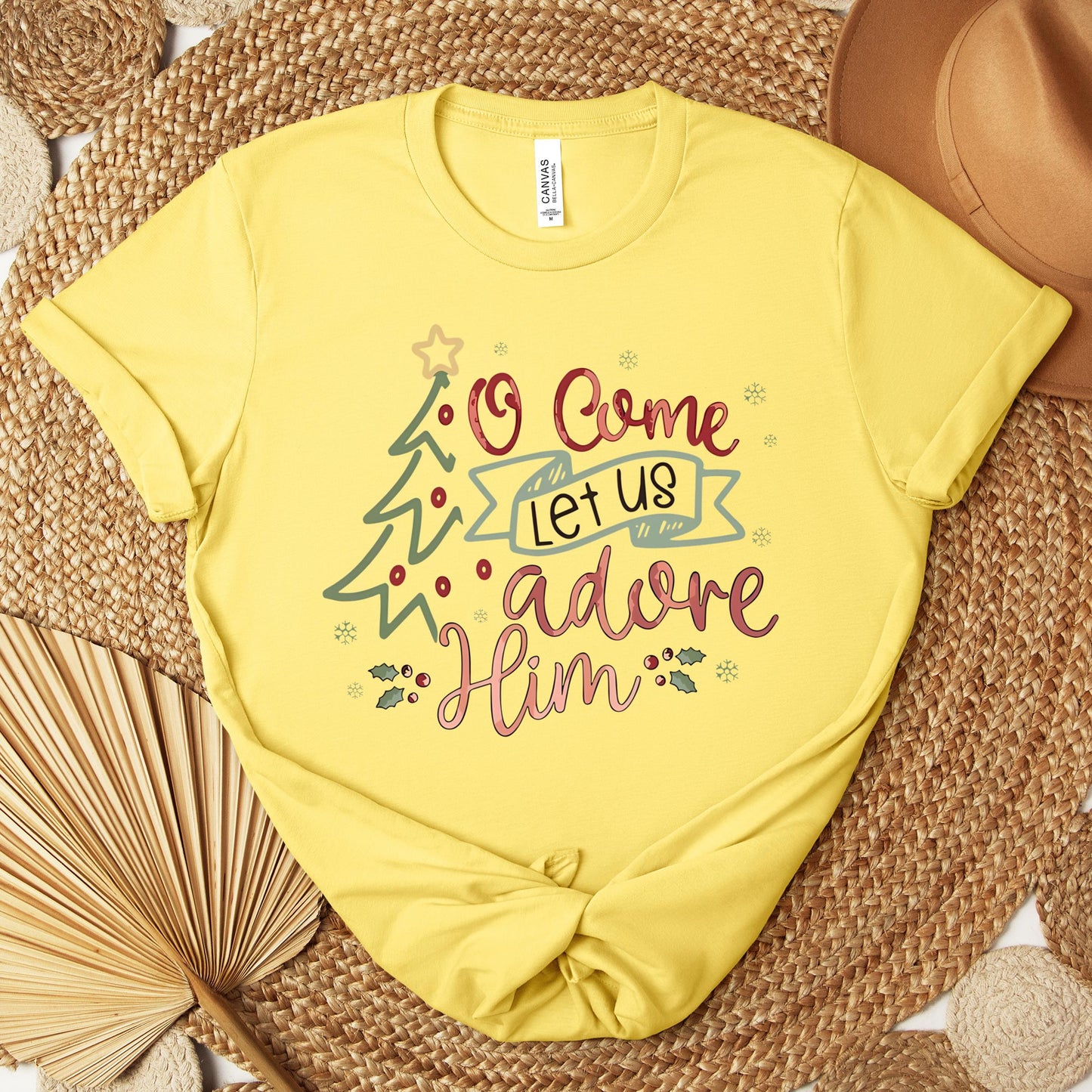 O Come Let Us Adore Him 01 Premium T-shirt