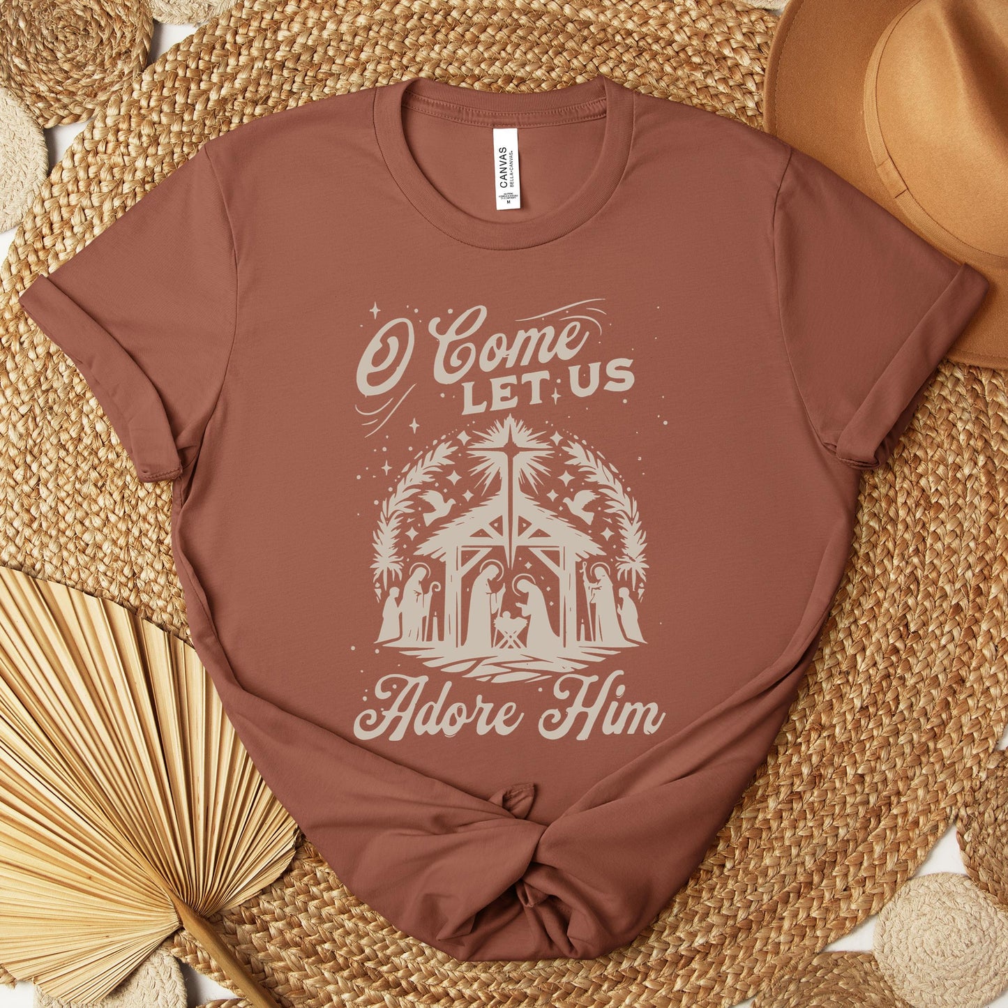 O Come Let Us Adore Him 02 Premium T-shirt