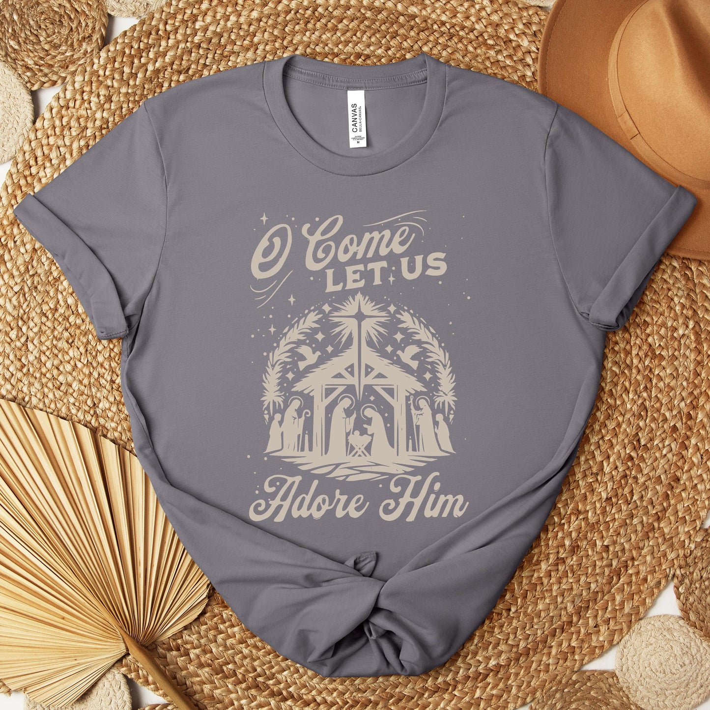 O Come Let Us Adore Him 02 Premium T-shirt