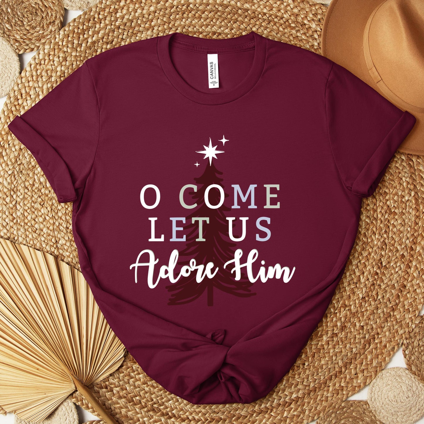 O Come Let Us Adore Him 03 Premium T-shirt