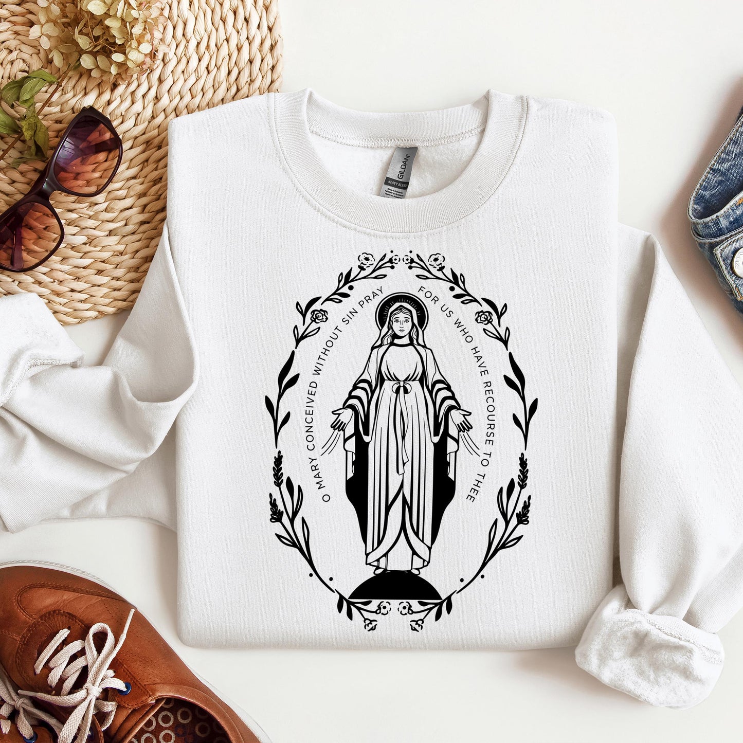 O Mary Conceived Without Sin Pray For Us Who Have Recourse To Thee 08