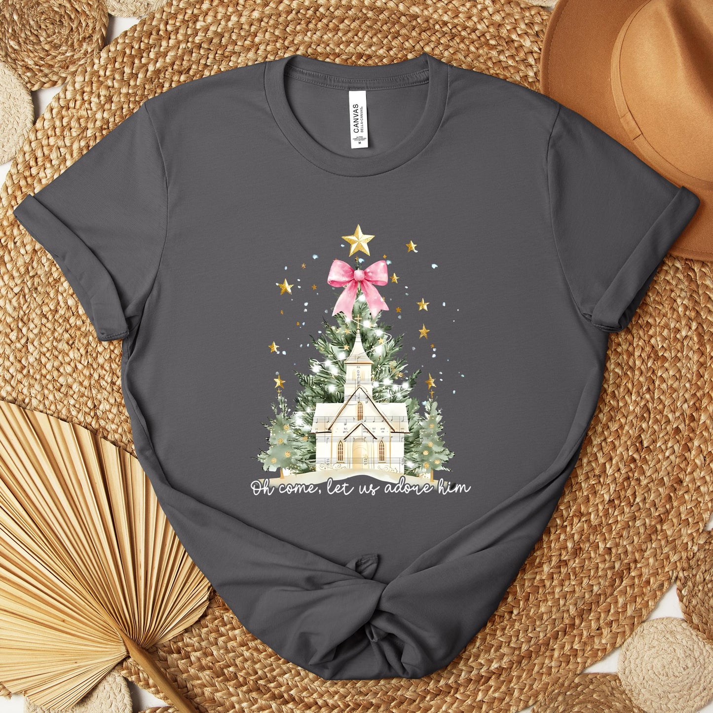 Oh Come Let Us Adore Him 01 Premium T-shirt