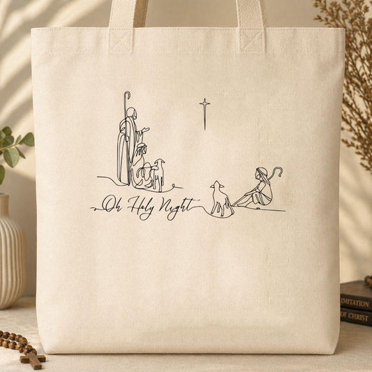 Oh Holy Night Tote Bag
