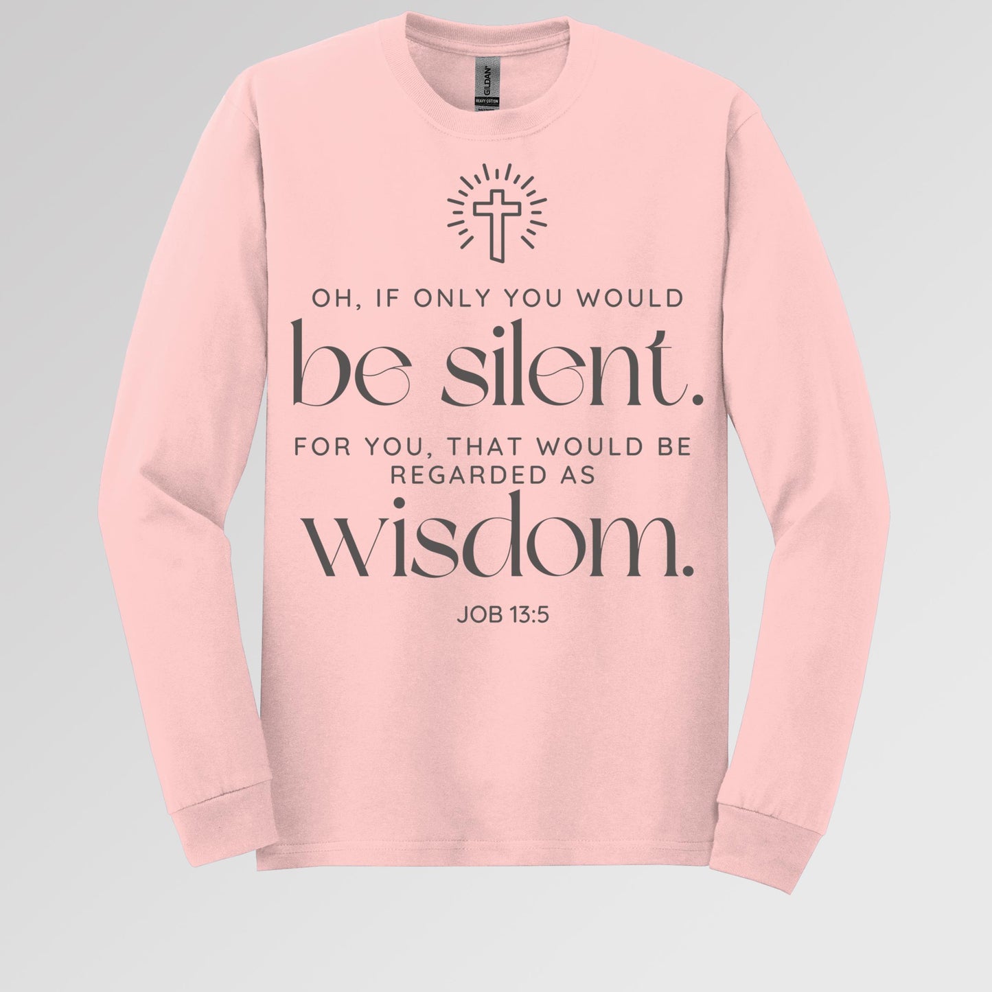 Oh If Only You Would Be Silent For You That Would Be Regarded As Wisdom Job 13.5