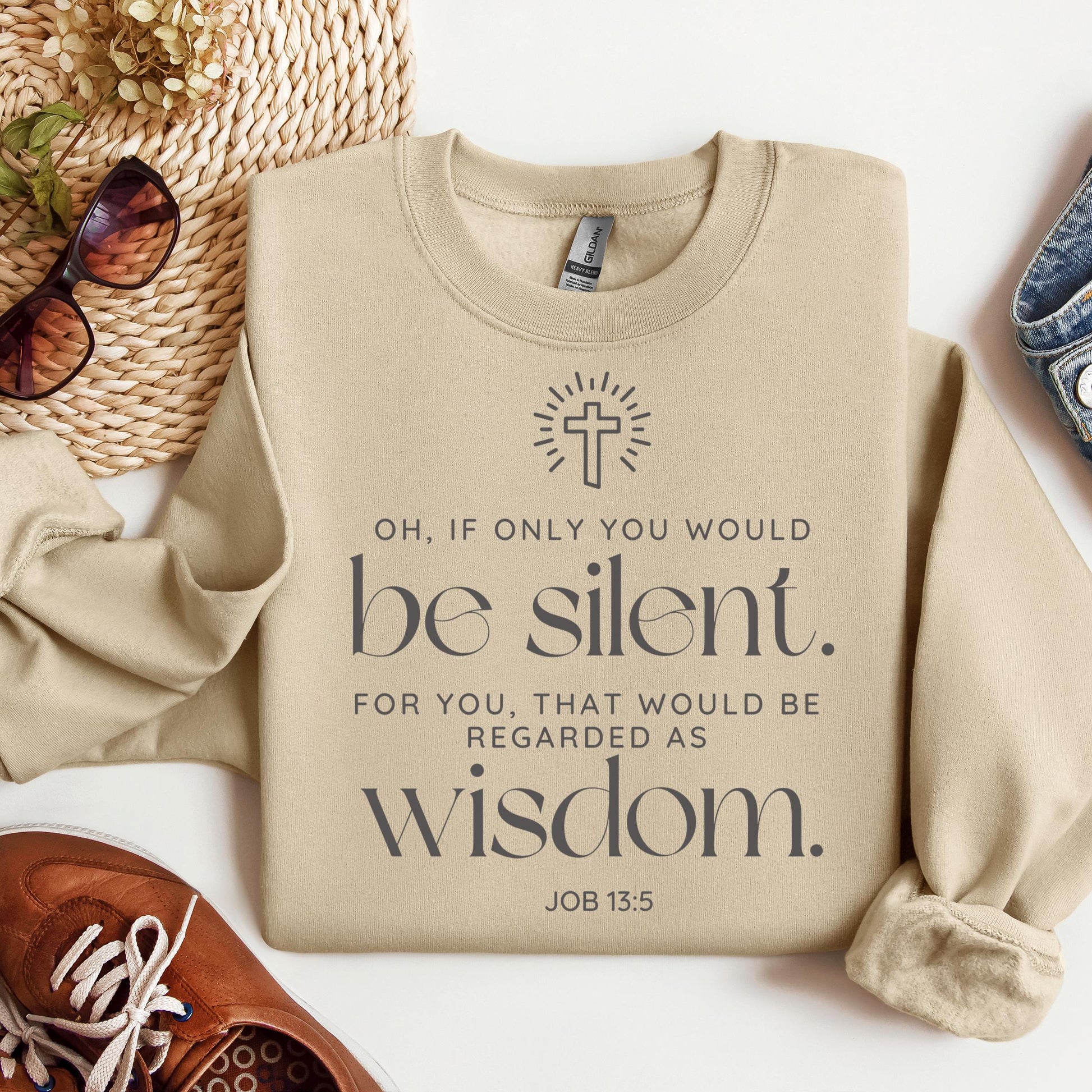 Oh If Only You Would Be Silent For You That Would Be Regarded As Wisdom Job 13.5