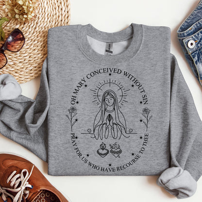 Oh Mary Conceived Without Sin Pray For Us Who Have Recourse To Thee 09
