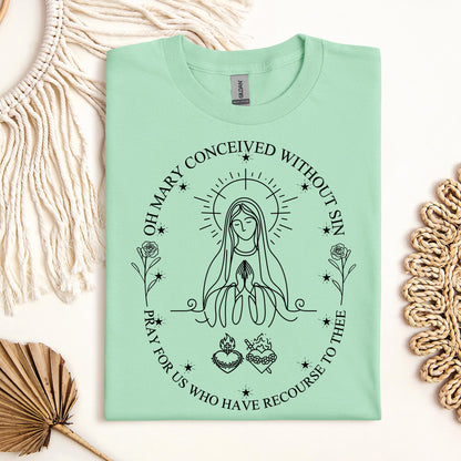 Oh Mary Conceived Without Sin Pray For Us Who Have Recourse To Thee 09