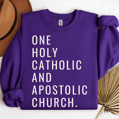One Holy Catholic And Apostolic Church 01
