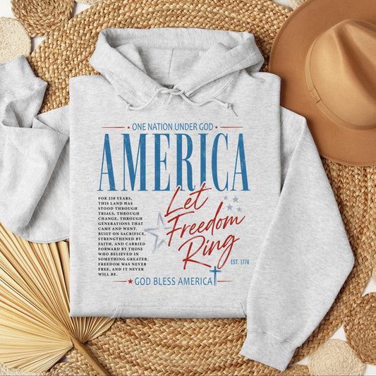 One Nation Under God America Let Freedom Ring Est 1776 01
