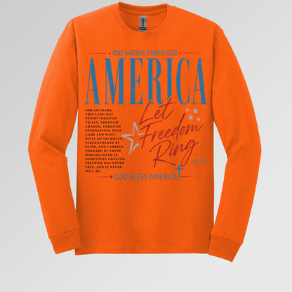 One Nation Under God America Let Freedom Ring Est 1776 01