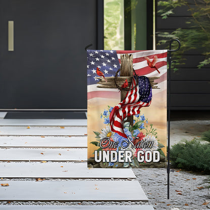 Flagwix American Flag - Patriotic One Nation Under God Flag 3-Day Shipping