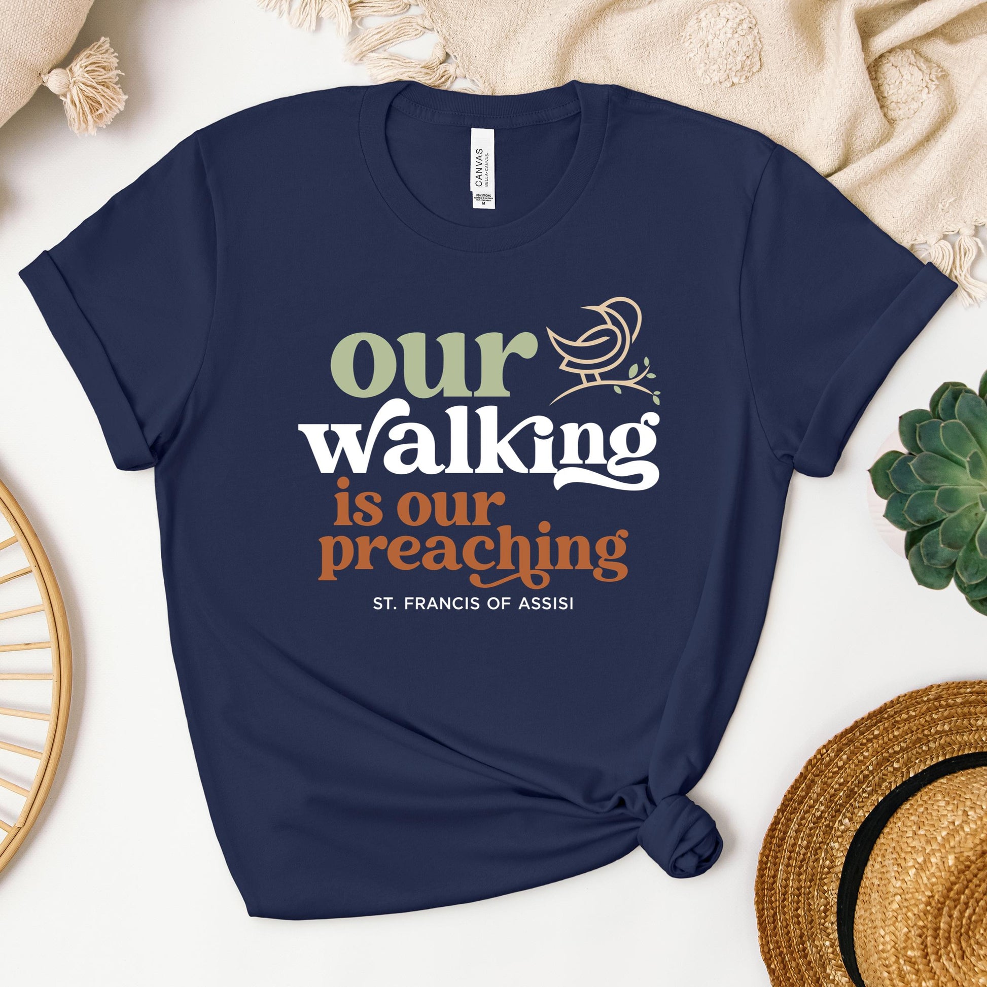 Our Walking Is Our Preaching St. Francis Of Assisi 01