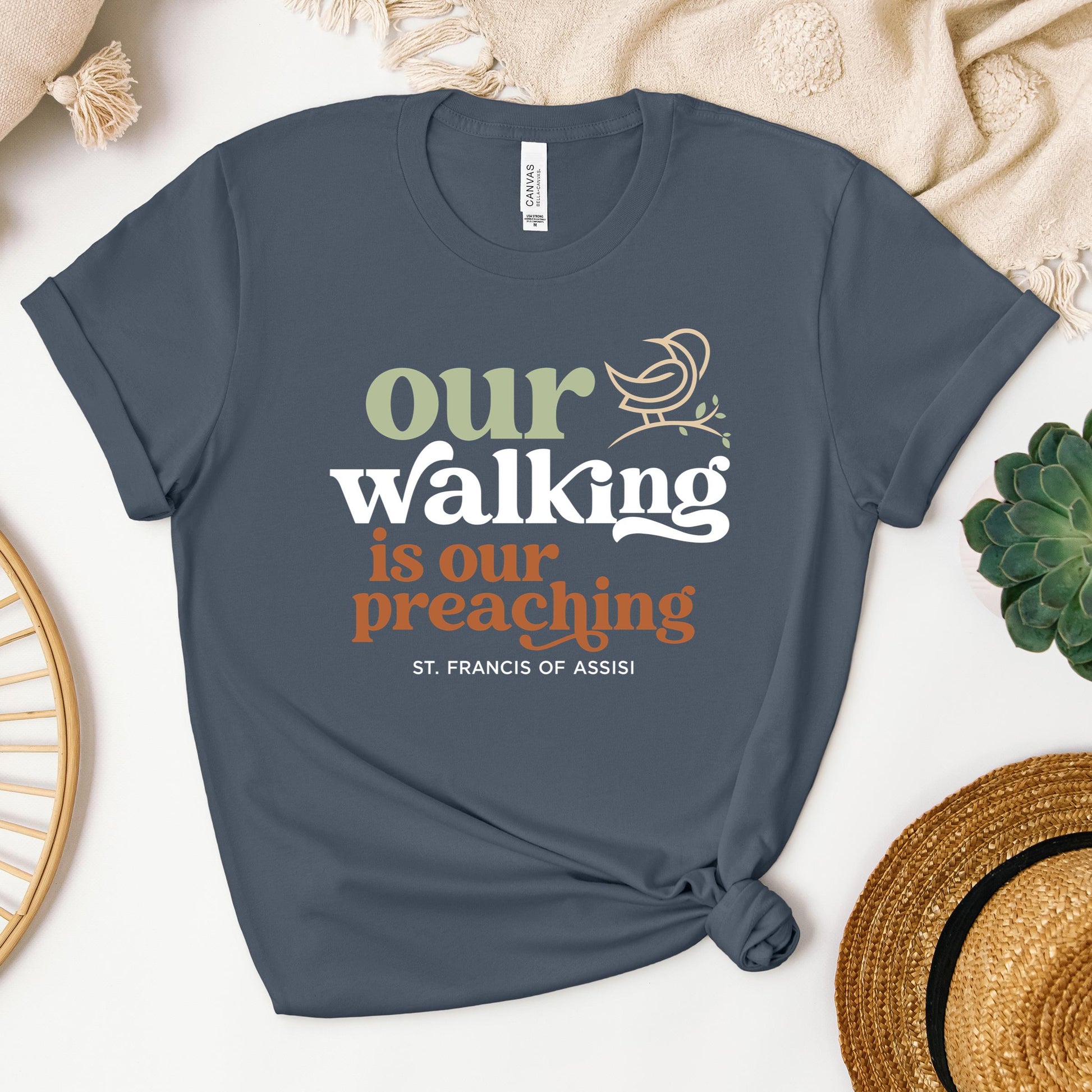 Our Walking Is Our Preaching St. Francis Of Assisi 01