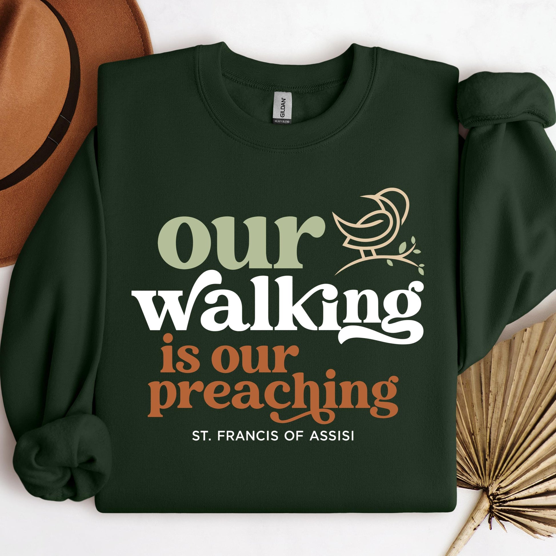 Our Walking Is Our Preaching St. Francis Of Assisi 01