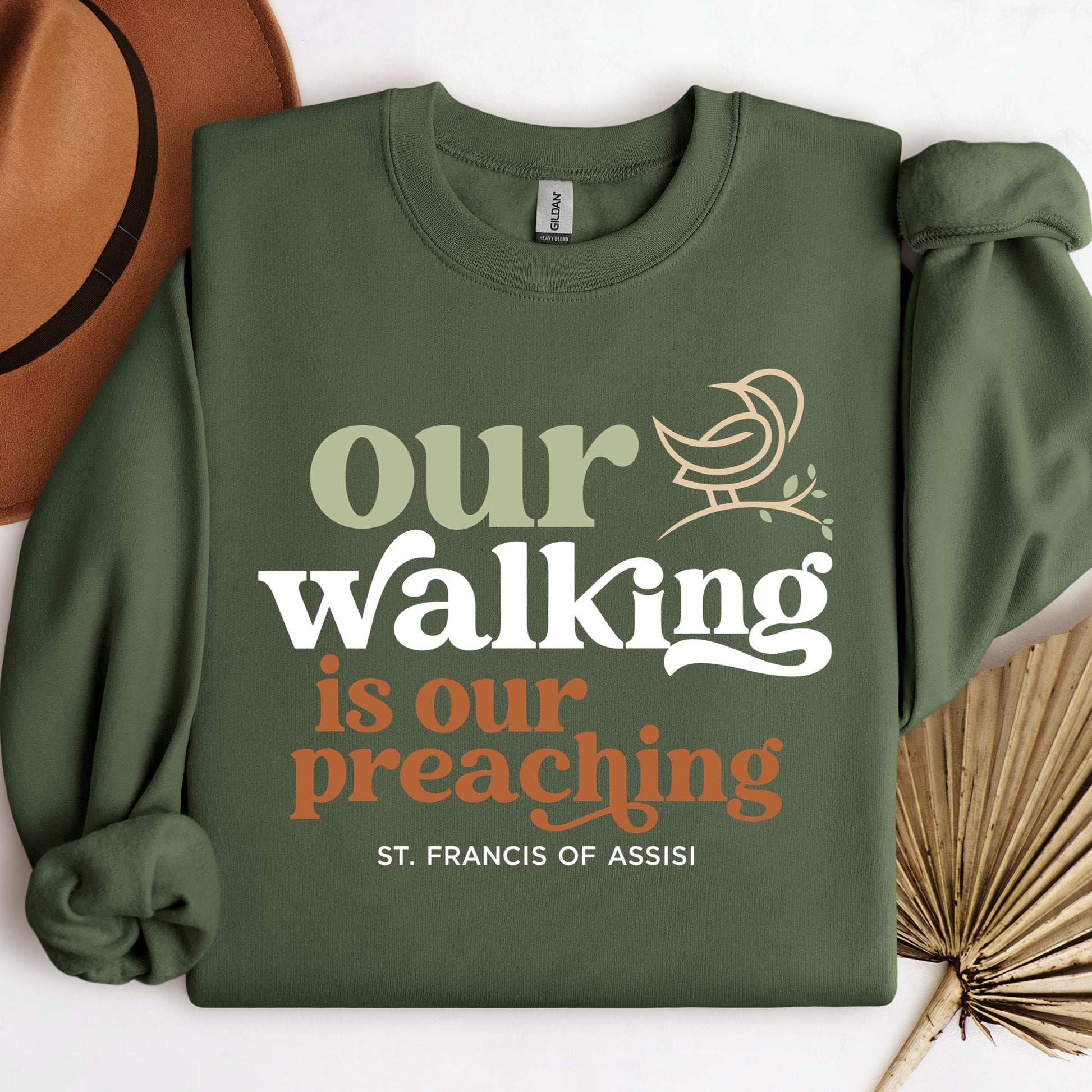Our Walking Is Our Preaching St. Francis Of Assisi 01